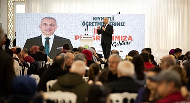 BAŞKAN BABAOĞLU ÖĞRETMENLERE 5 YILLIK KARNESİNİ SUNDU 