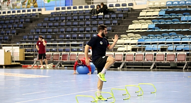 Büyükşehir Beşiktaş sınavına sıkı çalışıyor 