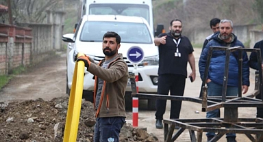 İKRAMİYE MAHALLESİ’NDE DOĞAL GAZ SEVİNCİ… MUHTAR ÖRS: HAYALİMİZDİ 