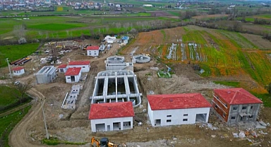 Kaynarca’nın dev projesi Atık Su Arıtma Tesisi’nde çalışmalar devam ediyor 