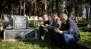 NUMAN CENGİZ DUALARLA ANILDI 