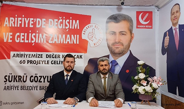 Şükrü Gözyuman: “Arifiye’de değişim ve gelişim zamanı”