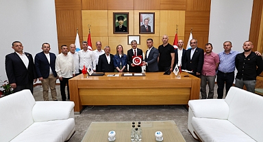 Başkan Alemdar muhtarları ağırladı 