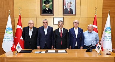 Başkan Alemdar Zeki Toçoğlu’nu ağırladı: 