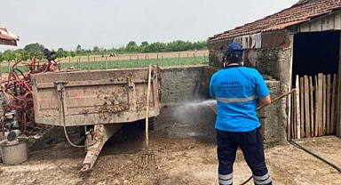 Büyükşehir ekipleri haşere ve vektörlere karşı etkin mücadele yürütüyor 