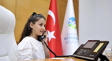 Büyükşehir minik Başkan Ece'ye emanet: İlk talimatı çocuklar için 