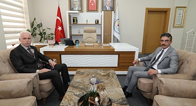 İL BAŞKANI BAYAR’DAN BAŞKAN ŞENOL DİNÇ’E ZİYARET 