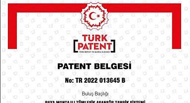 SUBÜ’nün ilk patenti tescillendi 