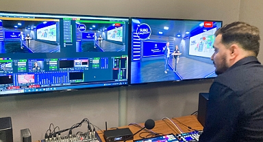 Derslerini SUBÜ Stüdyoları’nda işlediler 