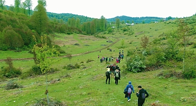 Doğa tutkunları Yörükyeri’nin eşsiz tabiatını keşfetti 