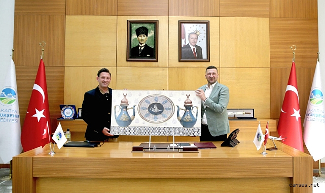 Genç İş Adamı Aykut Saban'dan Sakarya Büyükşehir Belediye Başkan Vekili Burak Erken'e ziyaret