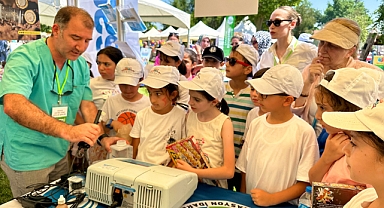 Çevre Haftası şenliğinde çocuklar suyun yolculuğunu yakından izledi 