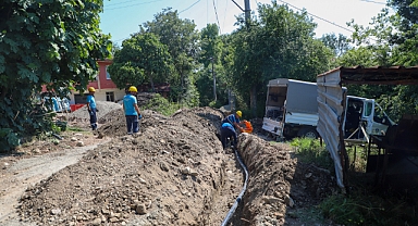 Kertil’in 3 bin 300 metrelik altyapısı Büyükşehir ile yenilendi 