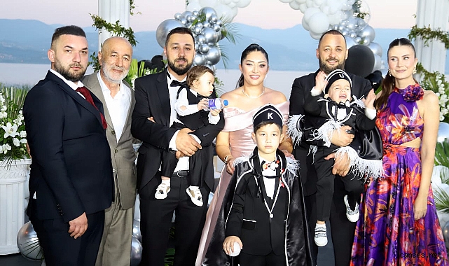 Kutay ve Uras Güleç'in sünnet töreni görkemli bir şekilde kutlandı