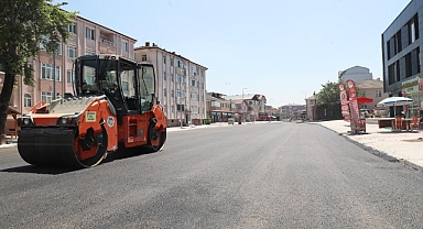 Şehit Mehmet Karabaşoğlu Caddesi yepyeni yüzüyle hizmette