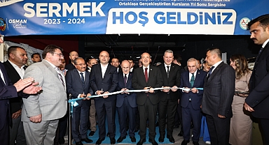 SERMEK Yıl Sonu Sergisine Görkemli Açılış 