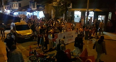 Taraklı’da Filistin’e Destek İçin Coşkulu Yürüyüş