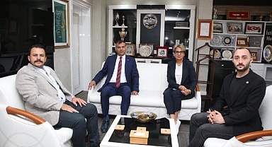 Baro Başkanı Yıldız Başsavcı Uğurlu ile bir araya geldi