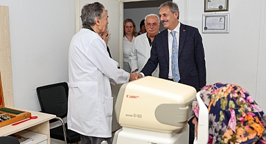 Başkan Alemdar Büyükşehir Tıp Merkezi’ni ziyaret etti: