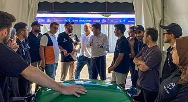 Elektrikli araçlar pistte Rektör Sarıbıyık destekte 