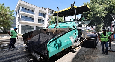 Halit Evin Caddesi’nin altyapısından sonra üstyapısı da yenilendi