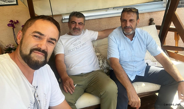 Sedat Demir'in Almanya'daki çalışma ofisinde önemli ziyaret