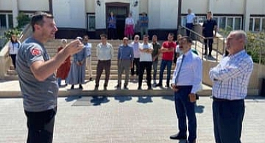 Taraklı'da İtfaiyecilerden Yangın Söndürme Eğitimi ve Tatbikat 