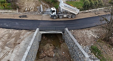 Büyükşehir’den kuzeyde sel ile taşkınlara menfez ve taş duvarlı önlem 