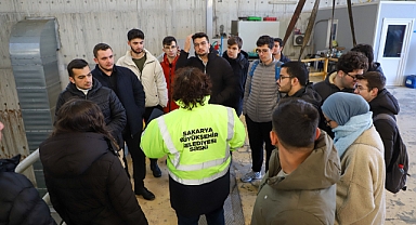 SASKİ yenilenebilir enerji tesisi ile geleceğin mühendislerine örnek oldu