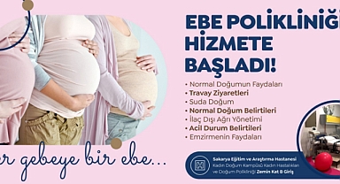 SEAH’ta Ebe Polikliniği hizmete başladı 