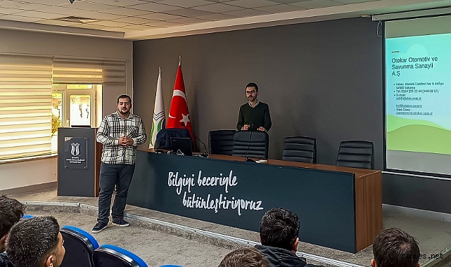 SUBÜ’de Mekatronik Mühendisleri Derneği konuşuldu