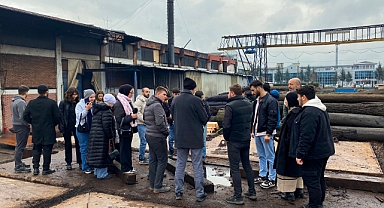 Ahşap kaplama sektörünü tanıdılar 