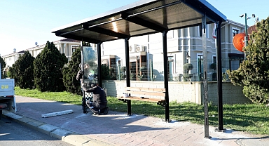 Büyükşehir’den şehrin en işlek noktalarına yeni nesil durak 