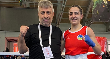 Büyükşehir’in boksörü Ece’den Türkiye Şampiyonası’nda çifte gurur 