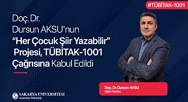 “Her Çocuk Şiir Yazabilir” Projesi, TÜBİTAK-1001 Çağrısına Kabul Edildi 