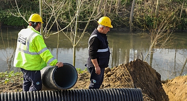 Metrobüs hattına yeni yağmursuyu altyapısı 