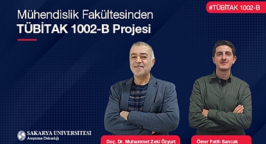 Mühendislik Fakültesinden TÜBİTAK 1002-B Projesi 
