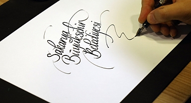 Sanatın incelikli dili: Kaligrafi ile her satır sanat eserine dönüşüyor 