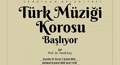 Serdivan Belediyesi’nden Türk Müziği Tutkunlarına Özel Koro 
