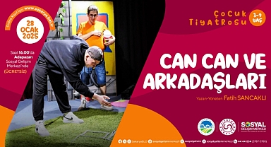 SGM’de ara tatilin en eğlenceli buluşması olacak: Can Can ve Arkadaşları 