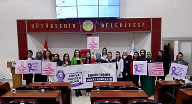 Büyükşehir Tıp Merkezi’nden kanser hastalığı için anlamlı farkındalık 