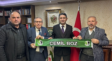 Sakarya ASKF’den Gençlik ve Spor İl Müdürü Cemil BOZ’a Hayırlı Olsun Ziyareti. 