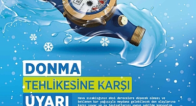 SASKİ’den sayaç donmalarına karşı önemli uyarı 