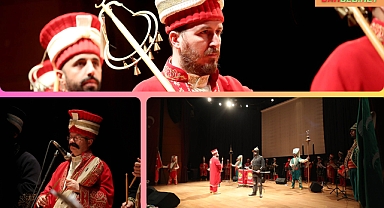 Büyük zaferin 110. yılında salon ecdadın kahramanlık marşlarıyla inledi 