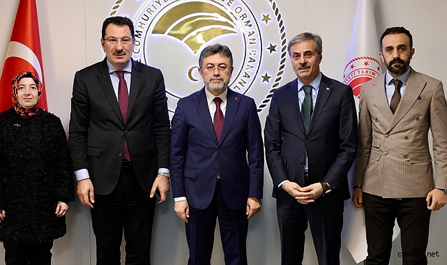 Yusuf Alemdar Sakarya’ya hizmet için yeniden Ankara’da: Bakan Yumaklı ile 3 projeyi görüştü