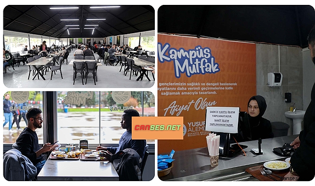 Kampüs Mutfak ilk haftadan gençlerin ilgi odağı oldu