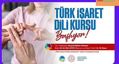 SGM’den işaret dili öğrenmek isteyenlere çağrı: Kayıtlar başladı