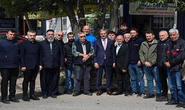 Sakarya'da sanayi esnafıyla buluşuldu