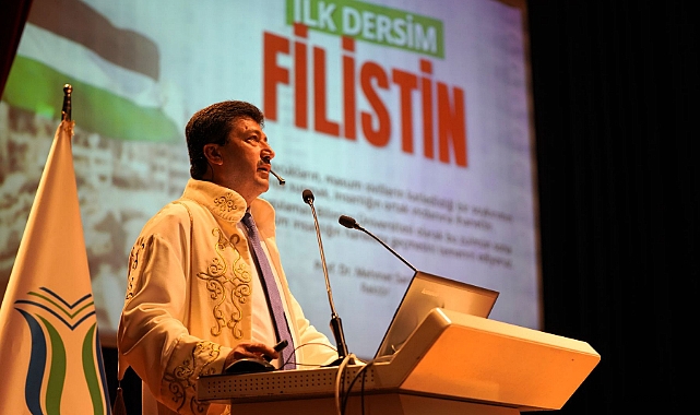 Akademisyenler Filistin davasına omuz vermeli 