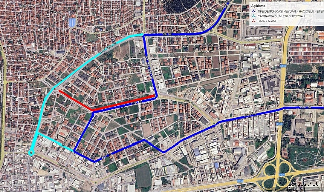Büyükşehir’den toplu taşımada o güzergaha Çarşamba Pazarı ayar